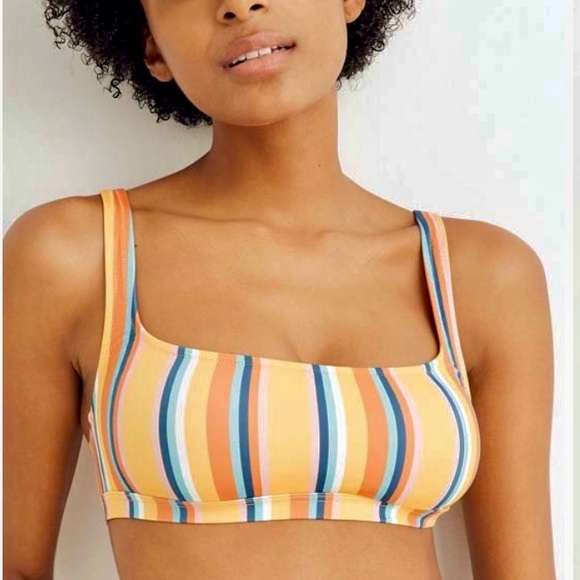 🆕 Madewell | Second Wave Leah Balconette Swim Top - Picture 2 of 6